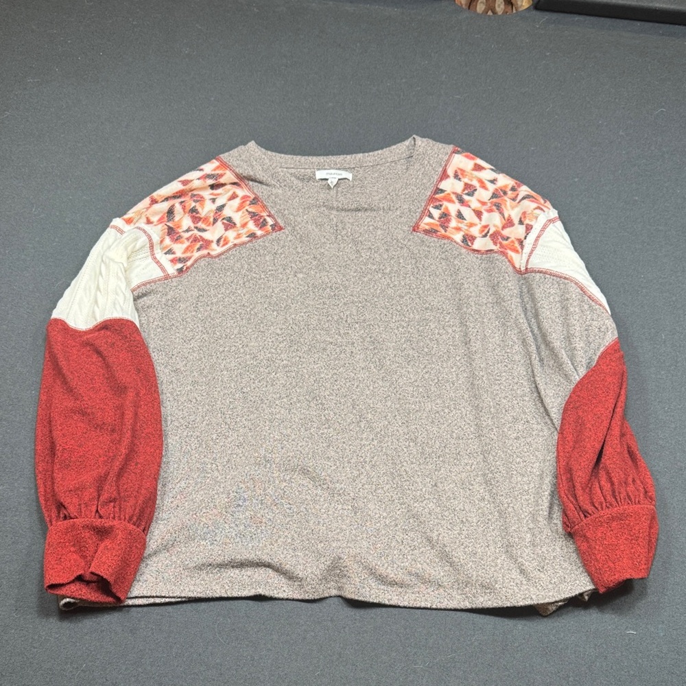 Maurices Multicolor Long Sleeve Top